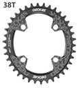 oválne DECKAS 38T Rozeta 94 + 96 BCD sram shiman