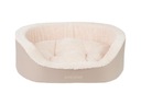 amiplay Ellipse posteľ Aspen M Beige