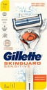 Gillette Sensitive SKINGUARD Flexball + 2 čepele