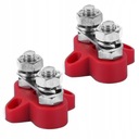 2ks 5/16in M8 Terminal Stud Red Heavy Duty