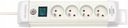 POWER STRIP BRENNENSTUHL 4G 1,8M PREMIUM-ALU