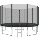 Trampolína 374 12ft MALATEC Ladder Mesh 5 Noh