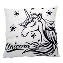 DEKORATÍVNY VANKÚŠ 45x45 Jednorožec UNICORN W4