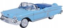 Chevrolet Impala 1958 modrá 1:24 Motormax 73267