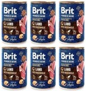 Brit Premium By Nature Jahňacie jahňacie 6 x 400 g