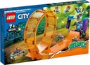 LEGO City 60338 kaskadérska slučka a ukážka šimpanza