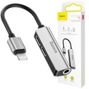 Audio adaptér Baseus Lightning na miniJack 3,5mm + 2x Lightnin