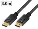 Kábel DisplayPort-DisplayPort v1.4 UHD 4K/120Hz 3m