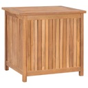 ZÁHRADNÝ BOX 60X50X58CM TEAK DREVENÝ