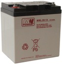 BATÉRIA AGM VRLA MW POWER MWL MWL28 12V 28AH MWL28-12 FIRE