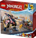 LEGO NINJAGO 71792 Sora's Mech sa premení na pretekársky bicykel