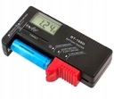 TESTER BATÉRIÍ AAA R6 R14 R20 9V digitálny elektronický LCD