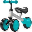 KINDERKRAFT BALANCE BIKE RIDING BIKE Tyrkysová 12 mesiacov+