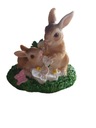 Zajac králik záhradná figúrka dekorácia zajačikov