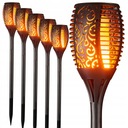 6x LED solárne svietidlo TORCH FIRE FLAME efekt