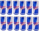 Plechovka nápoja Red Bull Energy Drink 12 x 250 ml