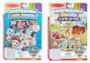 Opakovane použiteľné nálepky PAW Patrol Puffy Flip-Flap