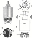 AME0316 Solenoidový spínač štartéra