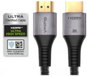 Kábel HDMI 2.1 8K Ultra High Speed ​​​​QUOTECH 5m