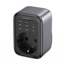 Cestovný adaptér z EÚ do USA UGREEN CD314 2xUSB-A, 1xUSB-C