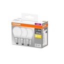 3X OSRAM LED ŽIAROVKA 4W E27 P45 470LM 2700K TEPLÁ