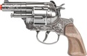 GONHER Kovový policajný revolver 16 cm 74/0