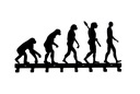 Vešiak s grafickým kľúčom EVOLUTION DARWIN