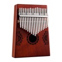 HLURU KHG-RED KALIMBA 17-TONE RED