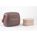 Mini chladnička Polarbox Lunch 6L Mauve Gold Raňajkový box