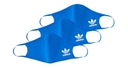 3x maska ​​Adidas Originals M/L modrá H32391