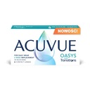 ACUVUE OASYS s prechodmi 6 ks Výkon: -4,00