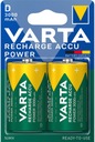 2 x VARTA R20 D HR20 BATÉRIE 3000mAh BATÉRIE