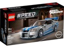 LEGO 76917 NISSAN SKYLINE GTR R34 RÝCHLO A ZBESILO