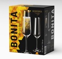 BOHEMIA PRESTIGE BONITA SET 6 pohárov na šampanské 200 ML CRYSTAL