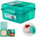 Sistema lunchbox kocka 2000ml + nádoba na jogurt