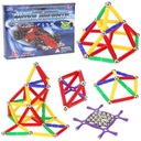 MAGNETICKÉ STAVEBNÉ BLOKY MAGNETO PUZZLE 250 kusov