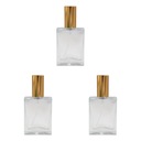 Sada sklenených fliaš Crystal Neptun Gold 3x50ml