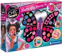 BUTTERFLY MAKEUP KAZETOVÉ NECHTY CLEMENTONI CRAZY CHIC 3v1