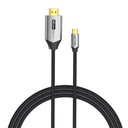 VENTION KÁBEL USB-C TO HDMI HDCP 2.2 4K 60HZ UHD 3D 1.5M ČIERNA