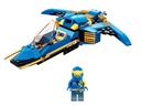 LEGO NINJAGO Jay's EVO nadzvukové prúdové lietadlo