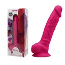 Realistické dildo s prísavkou, Pink Alive