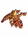 KEYRAMBIT DRAGON RED GOLD HIT TIKTOK 18CM