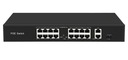 PoE switch 16+2+1 IP 100Mbps 300W SFP 16x POE/POE+ EXTEND VLAN