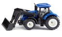 Traktor NEW HOLLAND s čelným nakladačom Siku 1396