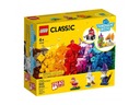 LEGO Classic Kreatívne priehľadné kocky 11013