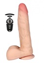 VEĽKÝ DILDO S PRÍSAVKOU, KYBERKOŽA, VIBRÁCIE USB