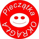 Okrúhla pečiatka s textovým logom Projekt ZDARMA 24 hodín