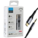 KÁBEL AUDIO AUX MINI JACK 3,5mm - USB-C TYP C 2m