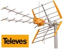 Televes V MiX UHF + VHF pozemná TV DVB-T2 anténa