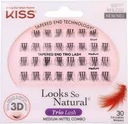 Trsy umelých mihalníc S/M Looks So Natural Trio Lash 3D KHLC02 Kiss 1ks